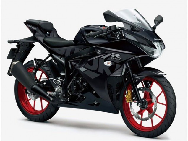 2017-2025 Black Suzuki GSXR125 Motorcycle Fairings Australia