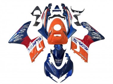 2002-2006 Orange White Red Blue Repsol Honda CBR125R Motorcycle Fairings Australia