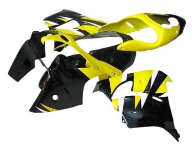 2000-2001 Yellow Black Kawasaki ZX9R Motorcycle Fairings Australia