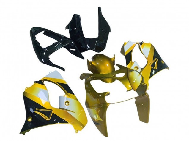 2002-2003 Yellow White Black Kawasaki ZX9R Motorcycle Fairings Australia