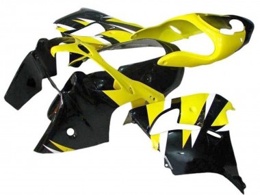 2002-2003 Yellow Black Kawasaki ZX9R Motorcycle Fairings Australia