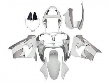 2002-2003 White Silver Kawasaki ZX9R Motorcycle Fairings Australia