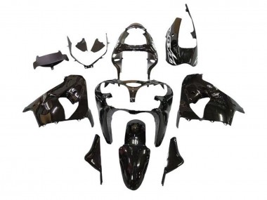 2002-2003 Black White Kawasaki ZX9R Motorcycle Fairings Australia