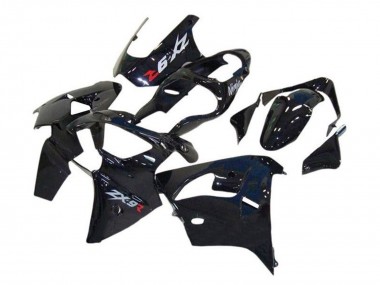 2002-2003 Glossy Black Kawasaki ZX9R Motorcycle Fairings Australia