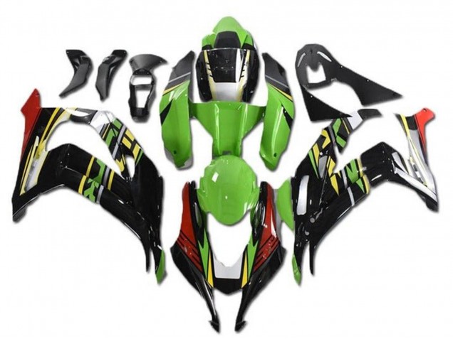 2016-2020 Green Red Yellow Black Kawasaki ZX10R Motorcycle Fairings Australia