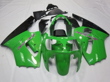2000-2001 Green Black Purple Kawasaki ZX12R Motorcycle Fairings Australia