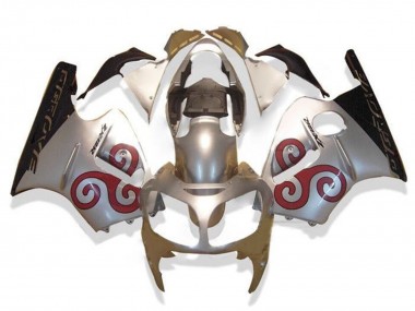2002-2006 Silver Red Black Kawasaki ZX12R Motorcycle Fairings Australia