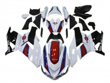 2006-2011 White Red Blue Black Martini Kawasaki ZX14R ZZR1400 Motorcycle Fairings Australia