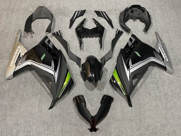 2013-2024 Glossy Black Matte Black Silver Green Kawasaki EX300 Motorcycle Fairings Australia