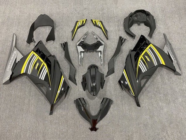 2013-2024 Yellow Silver Glossy Black Matte Black Kawasaki EX300 Motorcycle Fairings Australia