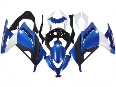 2013-2024 White Blue Black Kawasaki EX300 Motorcycle Fairings Australia