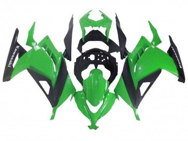 2013-2024 Green Black Kawasaki EX300 Motorcycle Fairings Australia