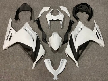 2013-2024 Pearl White Black Kawasaki EX300 Motorcycle Fairings Australia