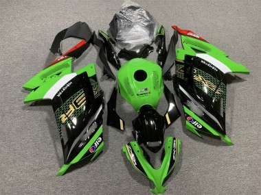2013-2024 Green White Black Red Elf Kawasaki EX300 Motorcycle Fairings Australia