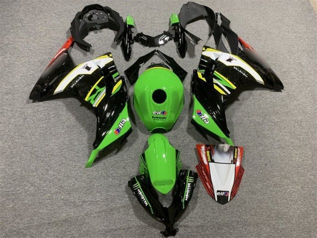 2013-2024 Green Black White Yellow Red Kawasaki EX300 Motorcycle Fairings Australia