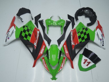 2013-2024 Green White Red Black Motocard Kawasaki EX300 Motorcycle Fairings Australia