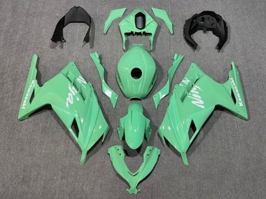 2013-2024 Light Green White Kawasaki EX300 Motorcycle Fairings Australia