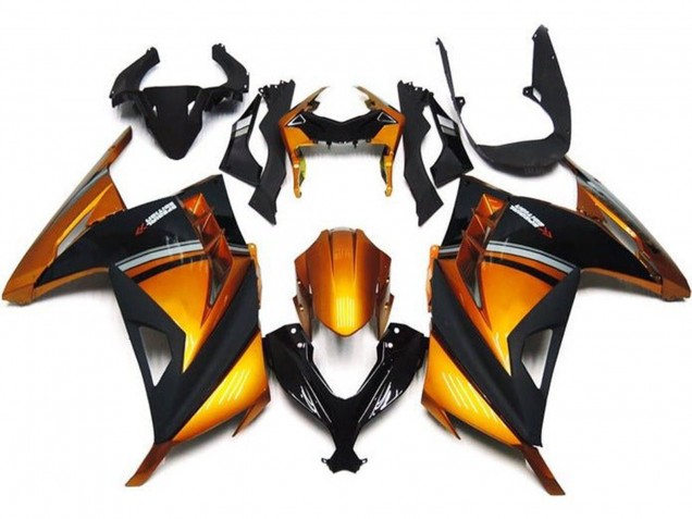 2013-2024 Orange Black Grey Kawasaki EX300 Motorcycle Fairings Australia