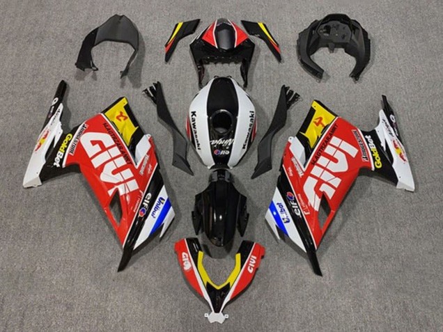 2013-2024 White Red Yellow Blue Black Givi Kawasaki EX300 Motorcycle Fairings Australia