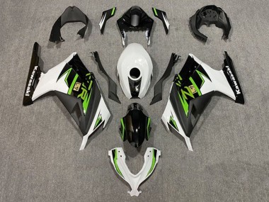 2013-2024 White Green Black Kawasaki EX300 Motorcycle Fairings Australia