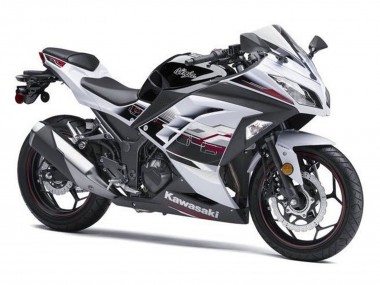 2013-2024 White Black Red Accents Kawasaki EX300 Motorcycle Fairings Australia