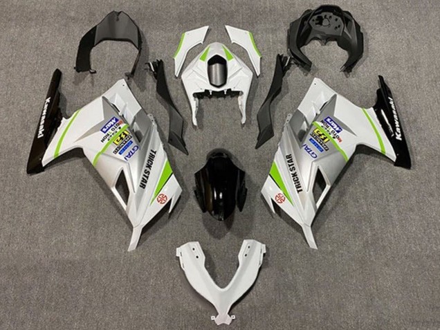 2013-2024 White Silver Green Black Kawasaki EX300 Motorcycle Fairings Australia