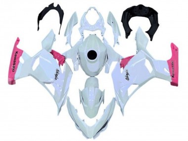 2018-2024 Pearl White Pink Kawasaki Ninja 400 Motorcycle Fairings Australia