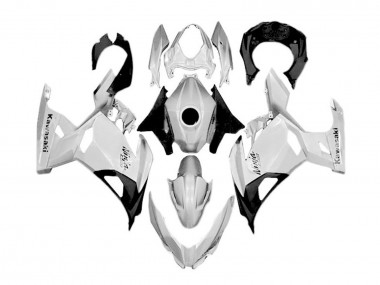 2018-2024 White Silver Black Kawasaki Ninja 400 Motorcycle Fairings Australia