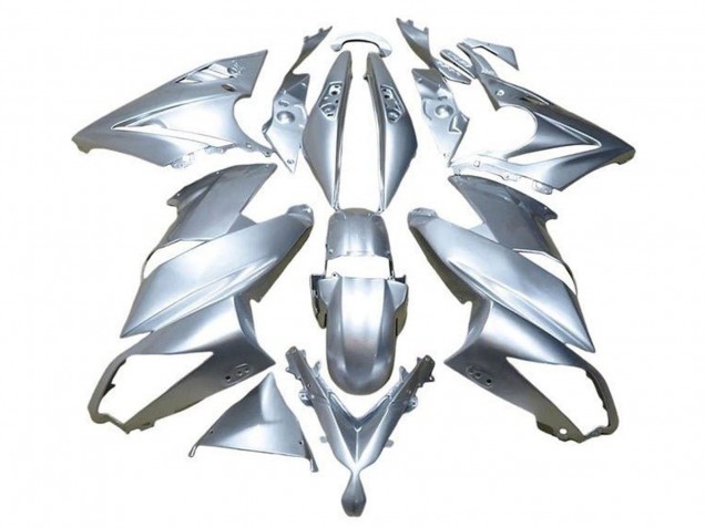 2009-2011 Silver Kawasaki Ninja 650 EX650 Motorcycle Fairings Australia