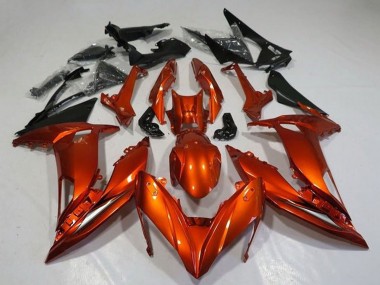 2017-2019 Orange Kawasaki Ninja 650 EX650 Motorcycle Fairings Australia