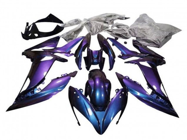 2017-2019 Purple Blue Chameleon Kawasaki Ninja 650 EX650 Motorcycle Fairings Australia