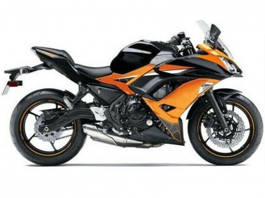 2017-2019 Orange Black Kawasaki Ninja 650 EX650 Motorcycle Fairings Australia