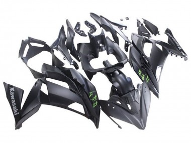 2017-2019 Matte Black Green Kawasaki Ninja 650 EX650 Motorcycle Fairings Australia