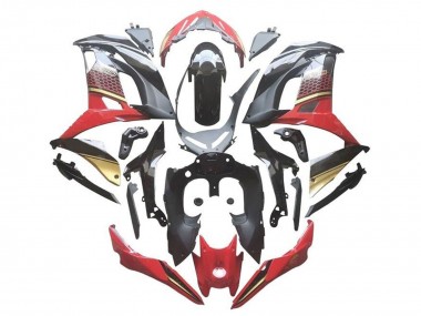 2017-2019 Red Black Gold Kawasaki Ninja 650 EX650 Motorcycle Fairings Australia