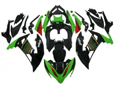 2017-2019 Green Black Red Gold Honeycomb Kawasaki Ninja 650 EX650 Motorcycle Fairings Australia