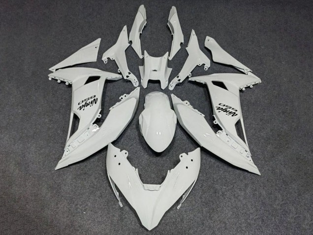 2017-2019 White Black Kawasaki Ninja 650 EX650 Motorcycle Fairings Australia