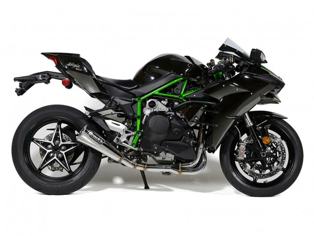 2015-2022 Black Kawasaki Ninja H2 Motorcycle Fairings Australia