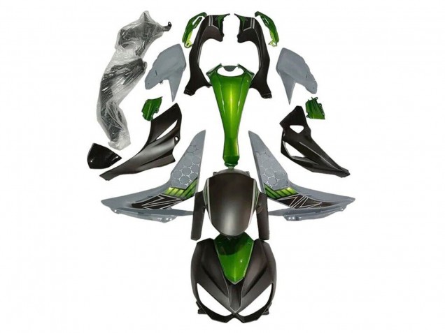 2014-2019 Green Grey Matte Black Kawasaki Z1000 Motorcycle Fairings Australia