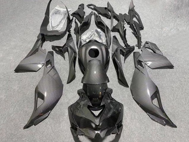 2019-2025 Black Faux Carbon Fiber Kawasaki ZX25R ZX-25R Motorcycle Fairings Australia