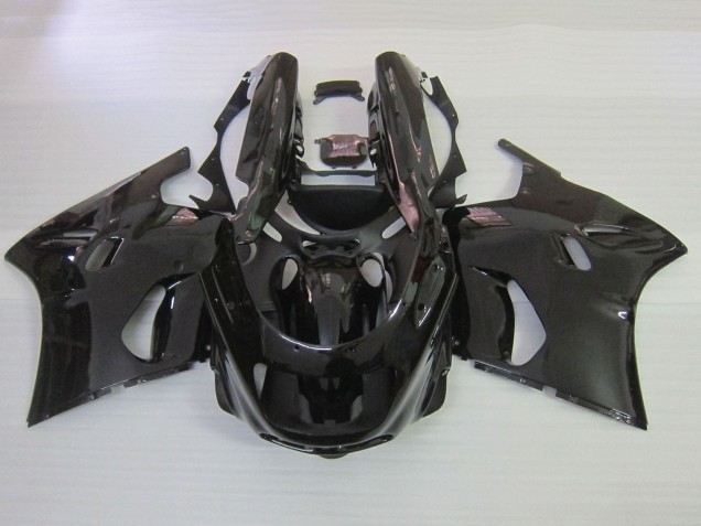 1993-2003 Glossy Black Kawasaki ZZR1100 Motorcycle Fairings Australia
