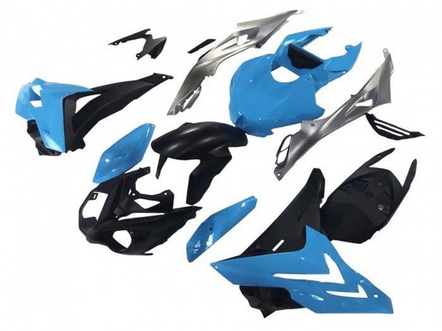 2014-2016 Blue Silver Matte Black BMW S1000R Motorcycle Fairings Australia