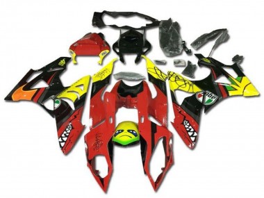 2009-2014 Yellow Red Black Shark BMW S1000RR Motorcycle Fairings Australia
