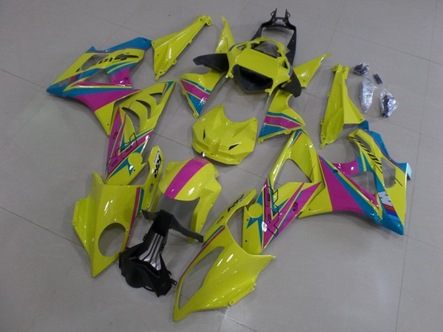 2009-2014 Yellow Pink Blue BMW S1000RR Motorcycle Fairings Australia