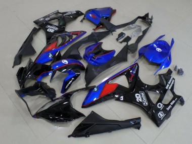 2015-2016 Blue Red Glossy Black Castrol BMW S1000RR Motorcycle Fairings Australia