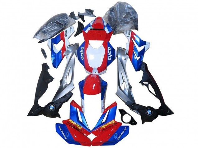 2015-2016 Silver Red Blue Black BMW S1000RR Motorcycle Fairings Australia