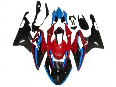 2015-2016 Red Blue Black Stripe BMW S1000RR Motorcycle Fairings Australia
