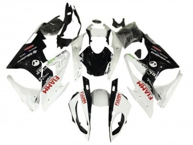 2015-2016 Pearl White Black Fiamm BMW S1000RR Motorcycle Fairings Australia
