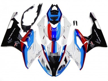 2017-2018 White Blue Red Black Stripe BMW S1000RR Motorcycle Fairings Australia