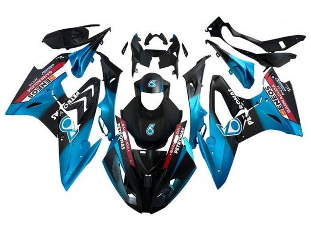 2017-2018 Blue Red Matte Black Petronas BMW S1000RR Motorcycle Fairings Australia