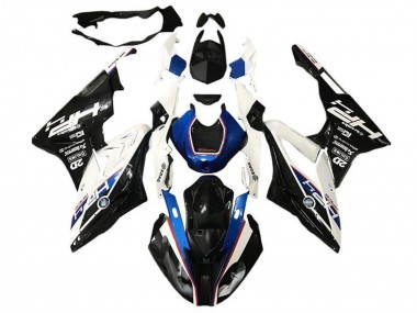 2017-2018 White Blue Glossy Black HP BMW S1000RR Motorcycle Fairings Australia